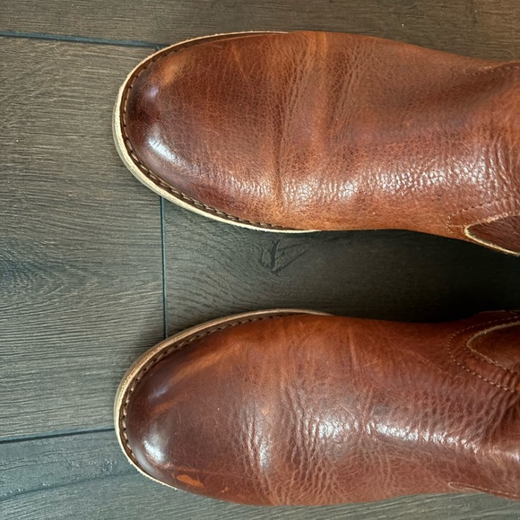 Kork-Ease Brown Leather Knee-High Boots - Picture 6 of 8